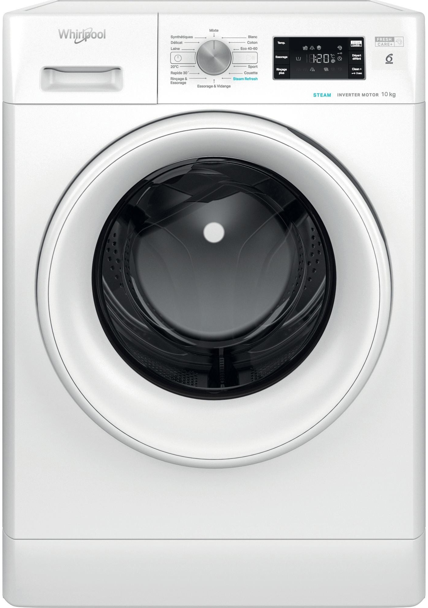 Lave linge Frontal WHIRLPOOL  - FFB10489WVFR