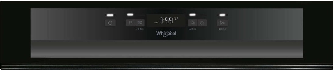 WHIRLPOOL Lave vaisselle integrable 60 cm 6ème Sens Natural Dry 14 couverts - WBC3C34PB