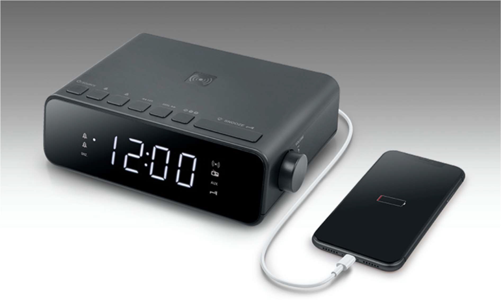 Radio réveil MUSE  - M-175WI