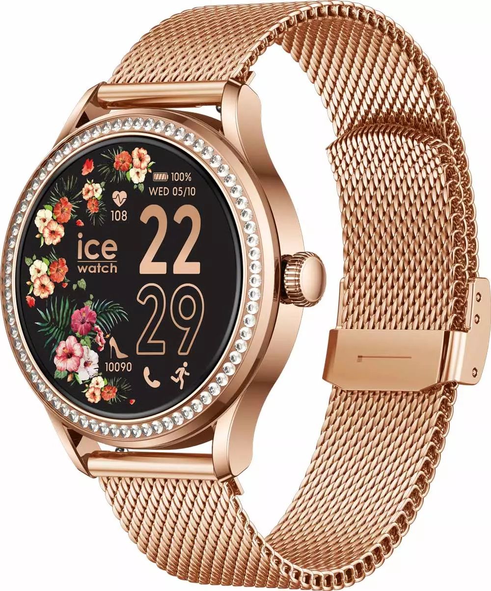 Montre connectée ICE WATCH Smart St 2.0 39mm Bluetooth Rose - SMARTST2ROSEGMILANES