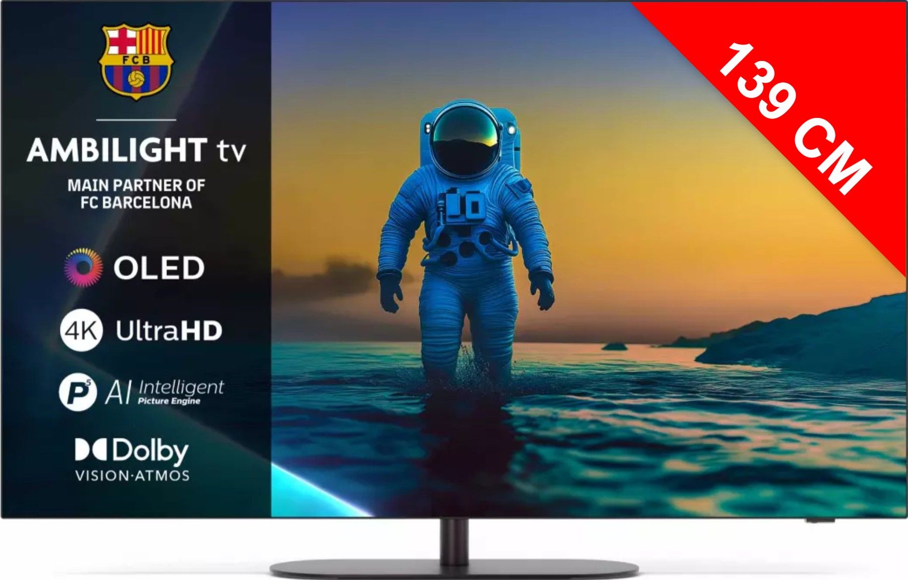 TV OLED 4K 139 cm PHILIPS  55OLED810/12