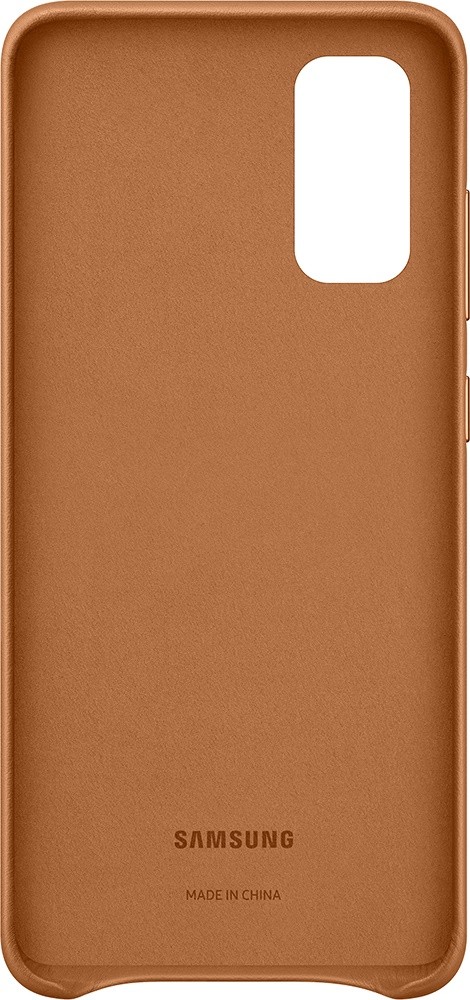 Coque smartphone SAMSUNG Samsung Galaxy S20 Cuir Marron - EF-VG980LA