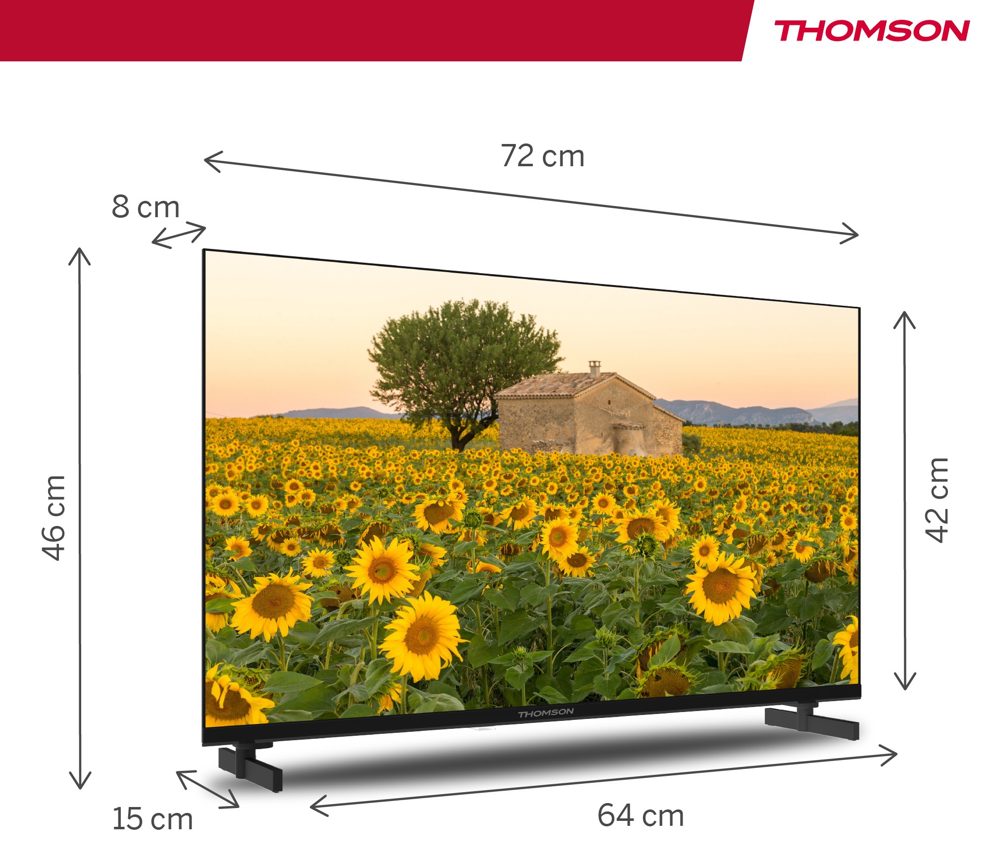 TV LED 80 cm THOMSON 50 Hz HDTV 32" - 32HA2S13 TV LED 80 cm THOMSON 50 Hz HDTV 32" - 32HA2S13