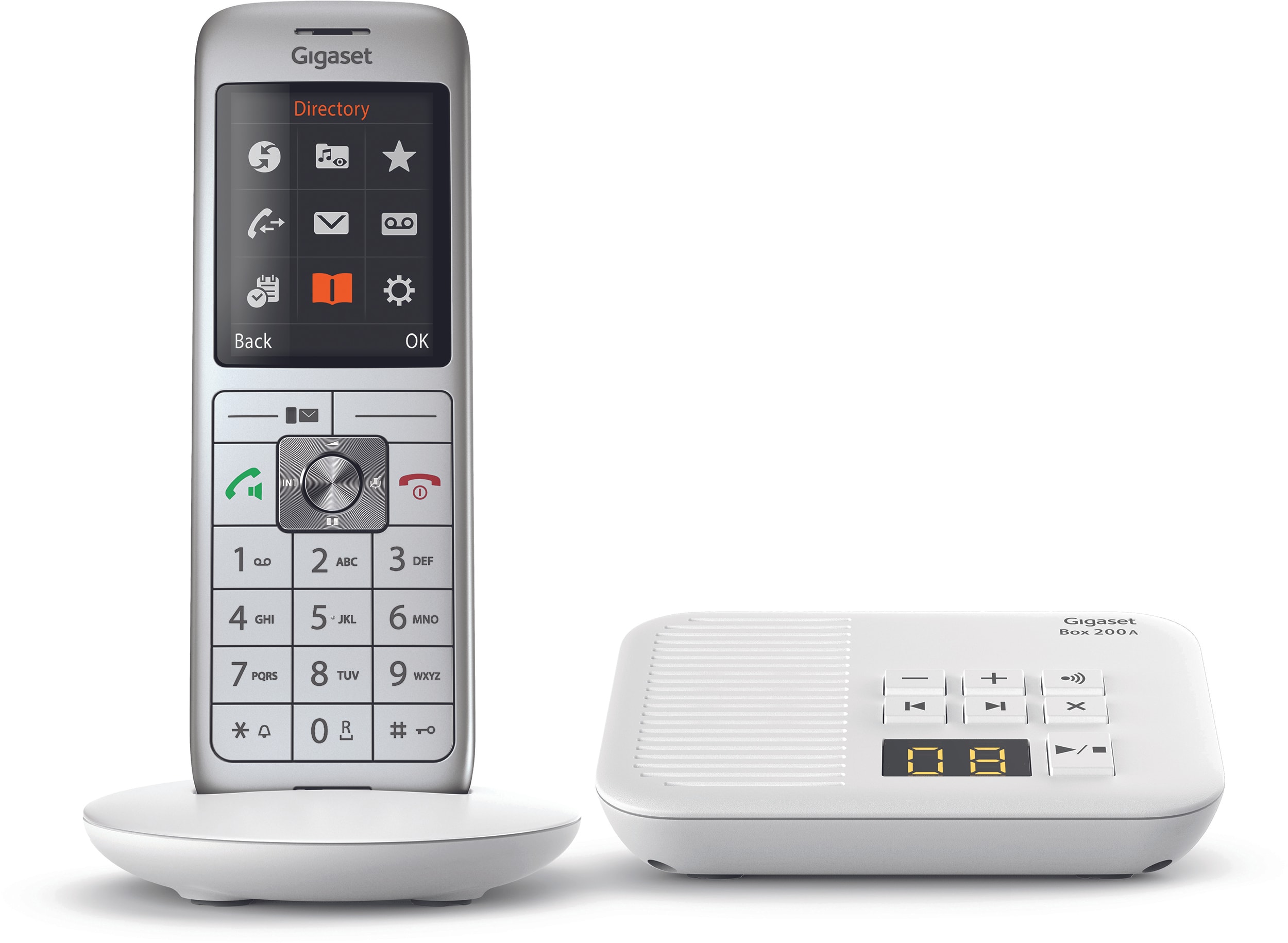 Téléphone sans fil GIGASET Blanc GIGACL660ABLANC