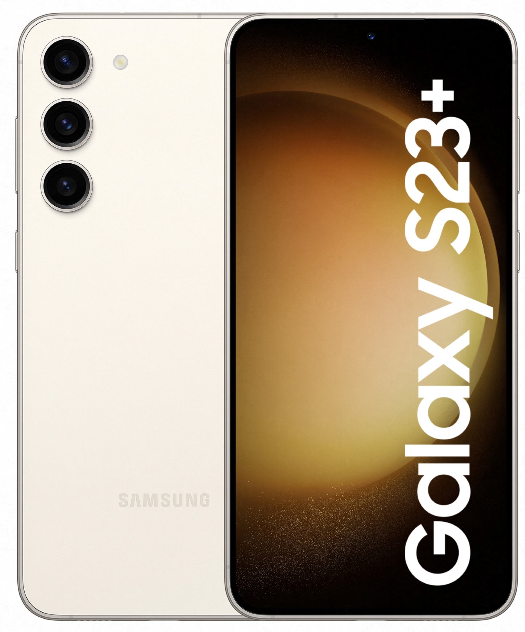SAMSUNG Smartphone Galaxy S23+ 256Go Crème  GALAXY-S23P-256CREME