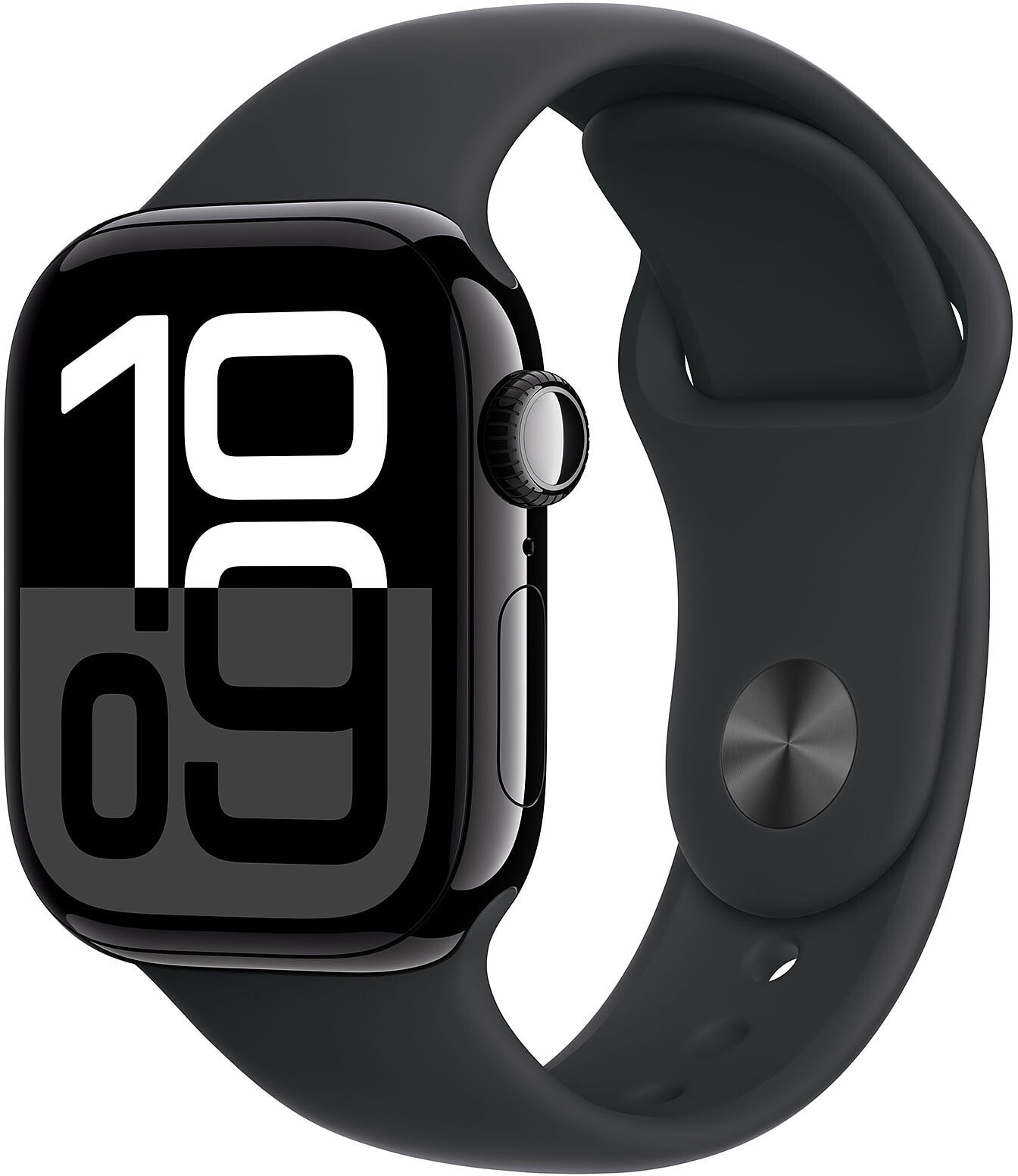 Montre connectée GPS APPLE Watch 10, 46mm, Aluminium, Noir - WATCH10-MWWQ3QF/A