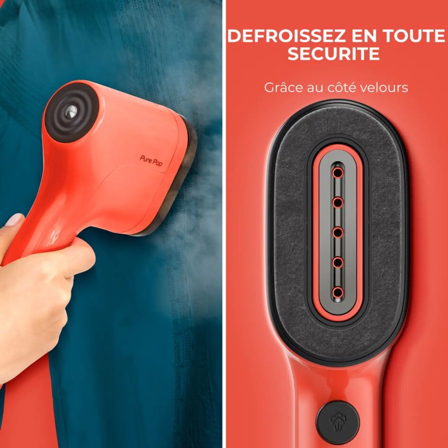Défroisseur vapeur CALOR 1300W 20g/min - DT2022C0