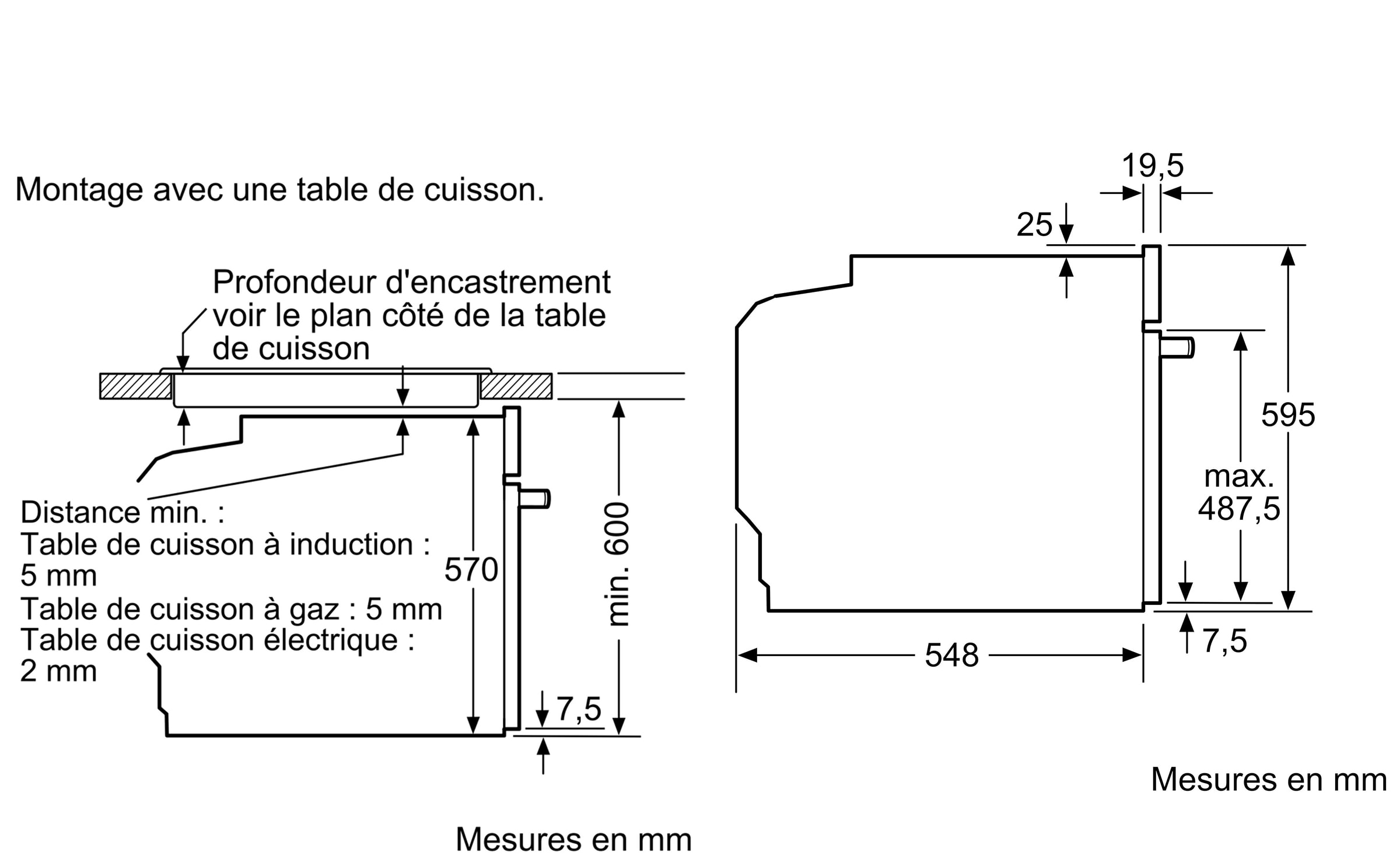 Four encastrable pyrolyse BOSCH - HBA578BB0 Four encastrable pyrolyse BOSCH - HBA578BB0
