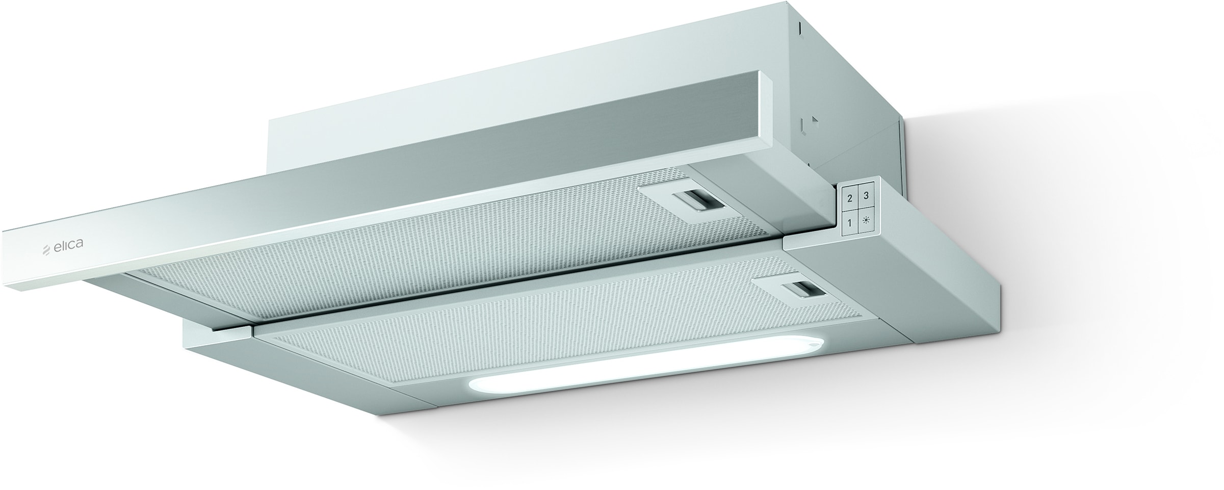 Hotte tiroir ELICA 62dB 60 cm Inox ELITE14LUXGRIX/A/60
