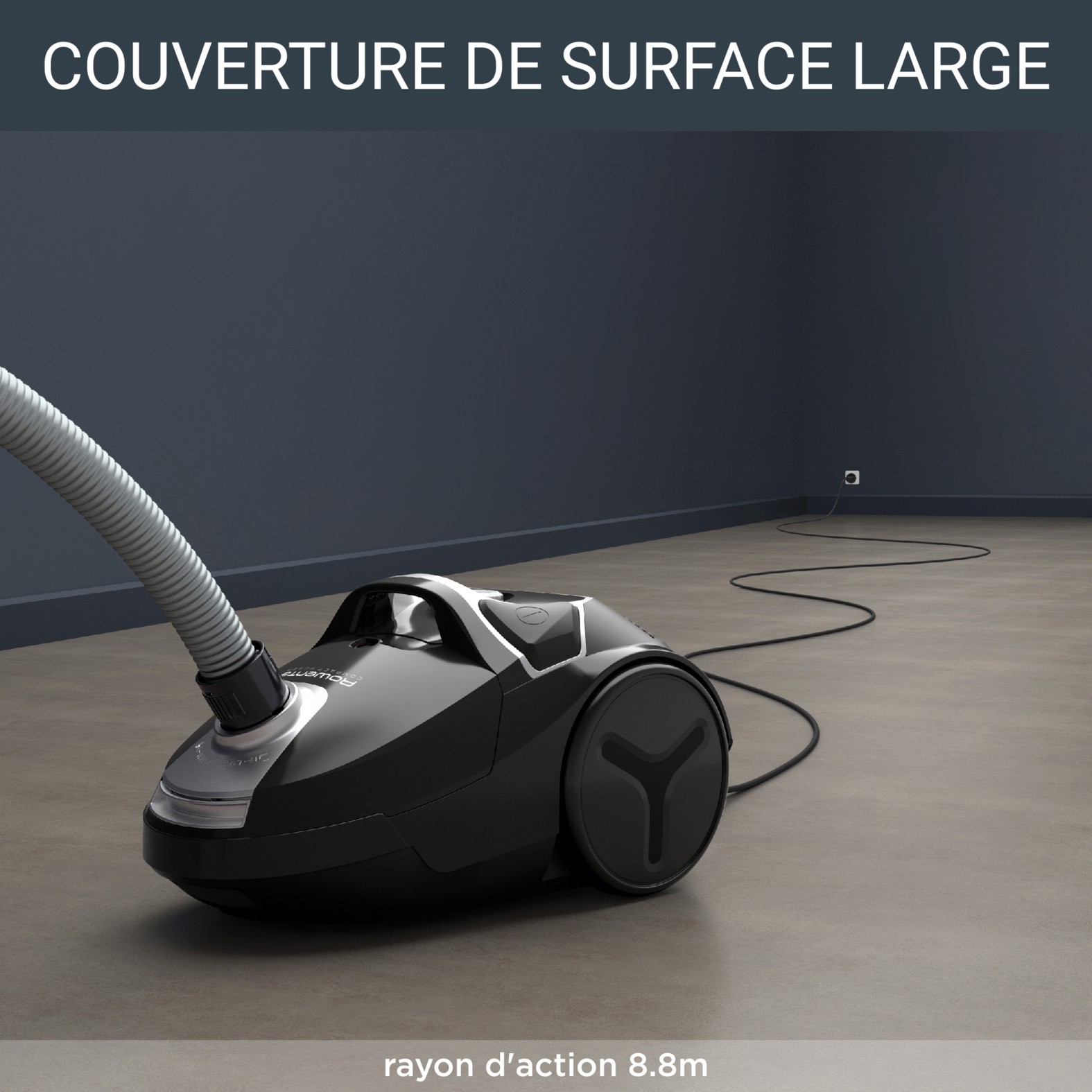 Aspirateur traîneau ROWENTA Compact Power - RO3945EA Aspirateur traîneau ROWENTA Compact Power - RO3945EA