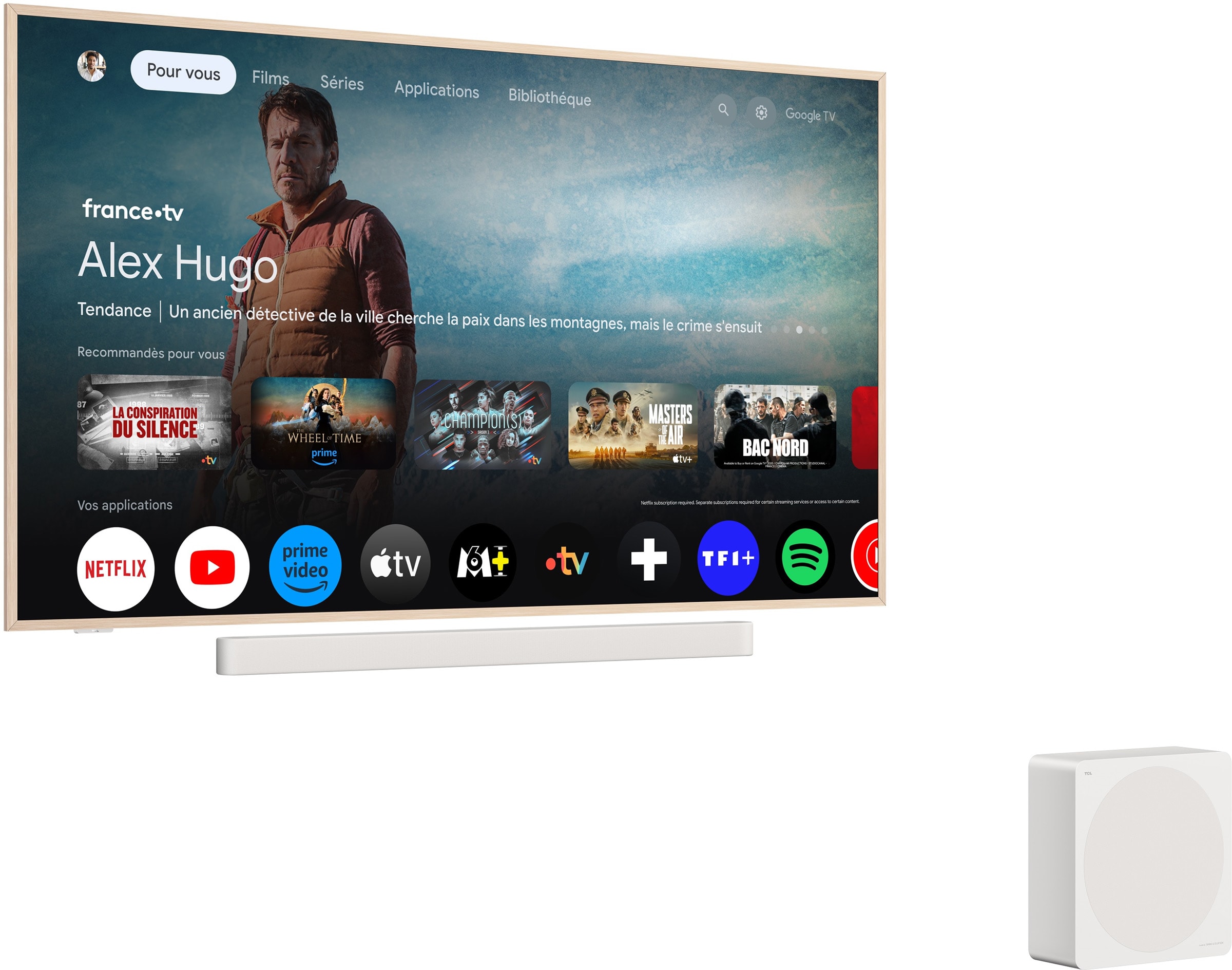 TV QLED 4K 139 cm TCL - 55A300PRO TV QLED 4K 139 cm TCL - 55A300PRO