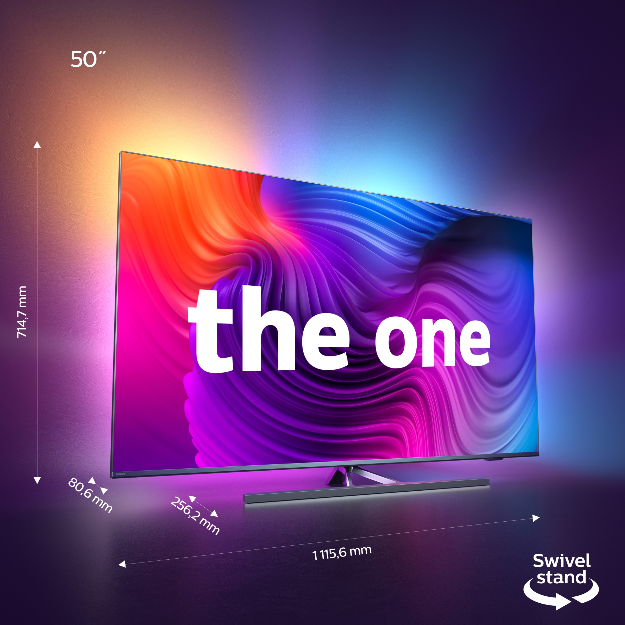 TV LED 4K 126 cm 50PUS8556/12 TV LED 4K 126 cm 50PUS8556/12