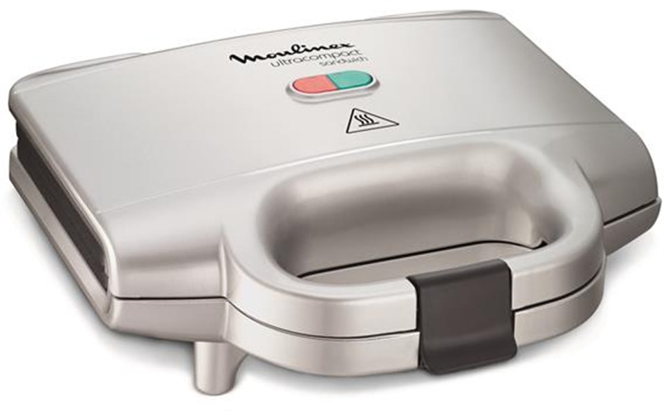 Appareil à croque monsieur MOULINEX Ultra compact 700W Gris SM156140