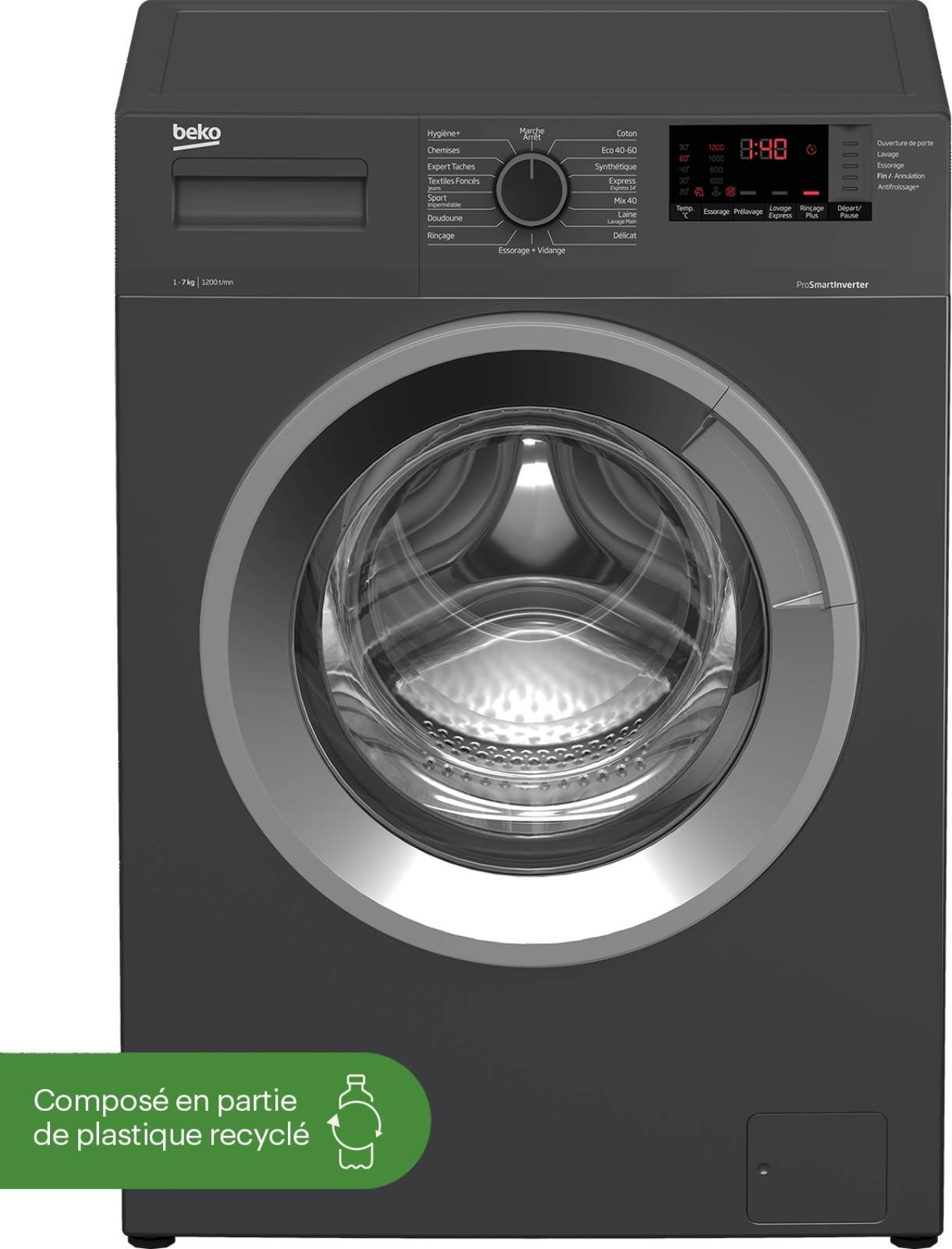 BEKO Lave linge Frontal 7kg - WUE7212S1A