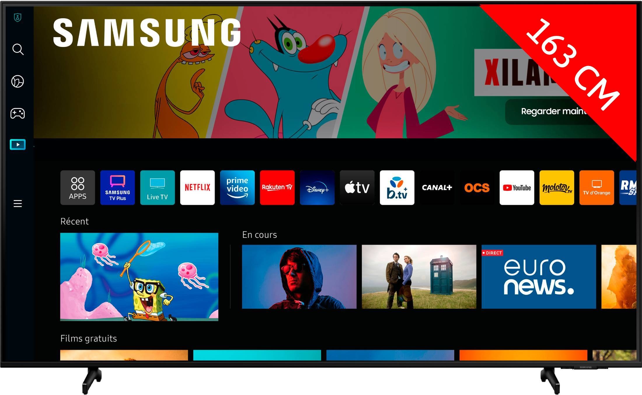 SAMSUNG TV LED 4K 163 cm 65" UE65BU8005K SAMSUNG TV LED 4K 163 cm 65" UE65BU8005K