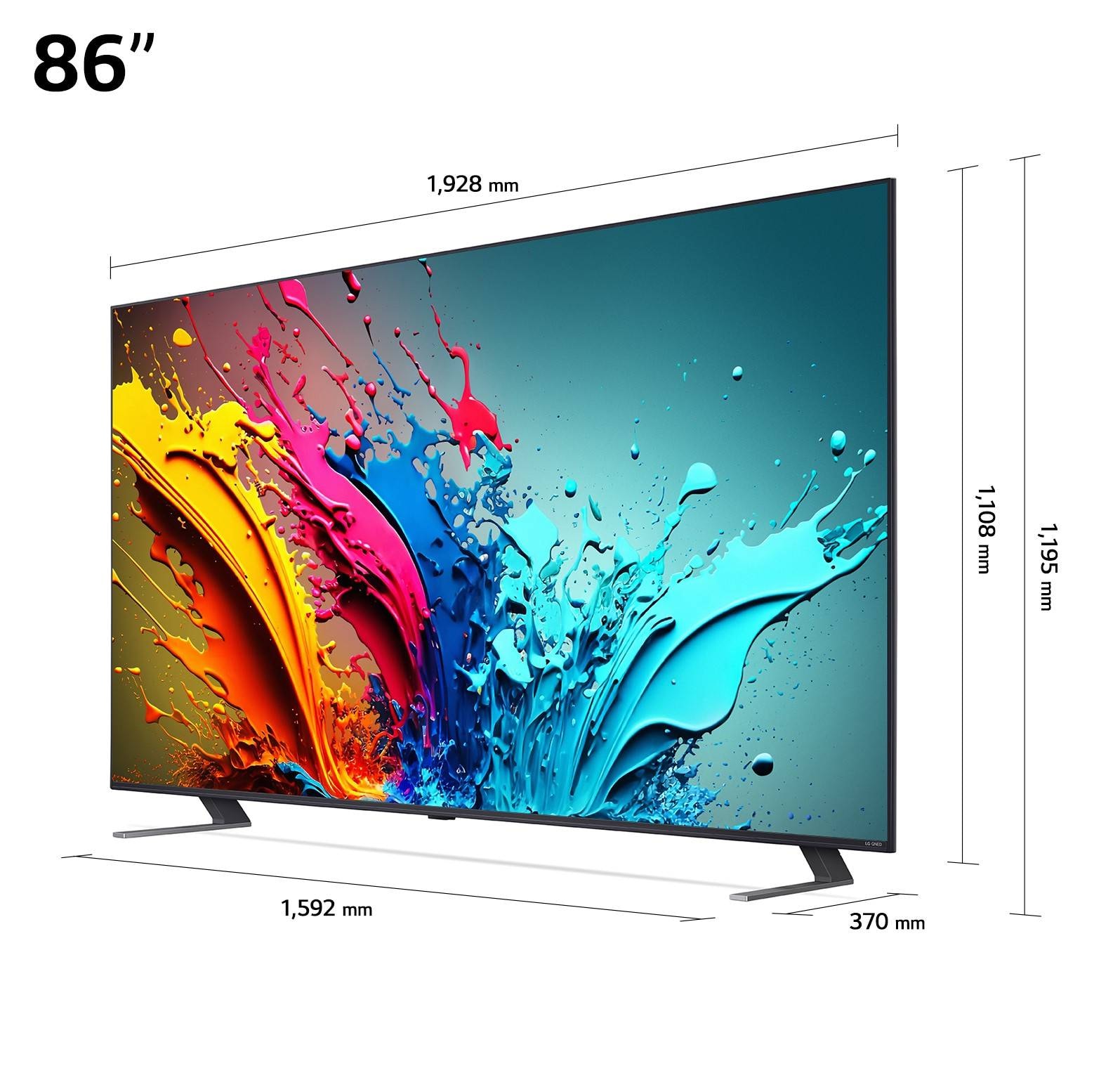 TV QNED 4K 164 cm LG Mini Led Smart Tv 65" - 65QNED85