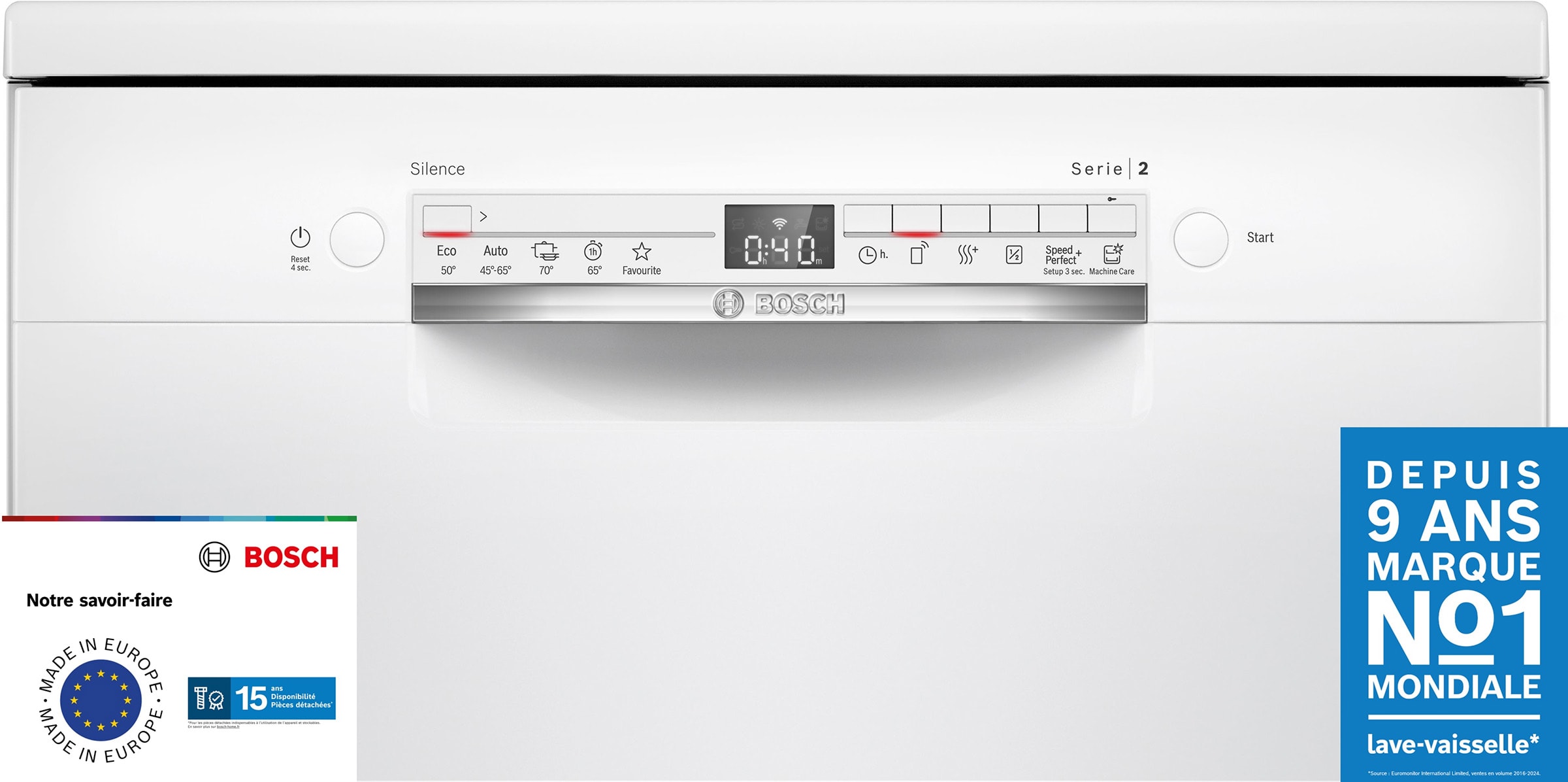 Lave vaisselle 60 cm BOSCH - SMS2HTW02E Lave vaisselle 60 cm BOSCH - SMS2HTW02E