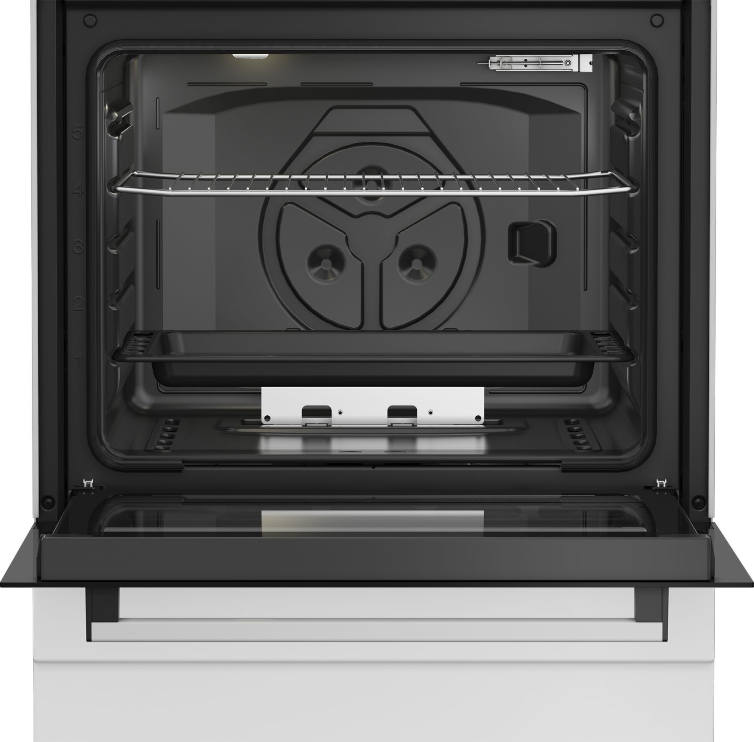 Cuisiniere gaz BEKO 4 Foyers 60 cm Blanc - FBG62121WD