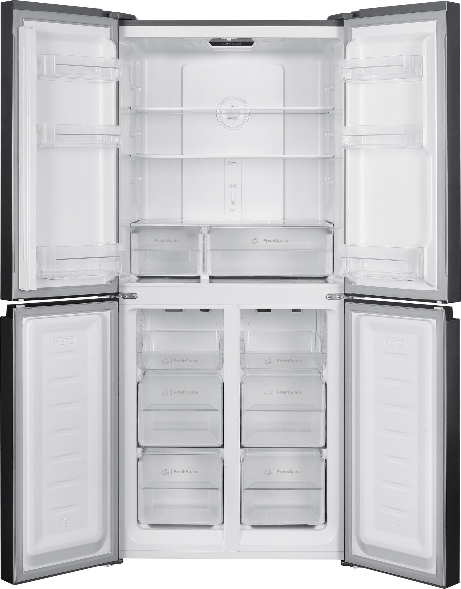 Réfrigérateur 4 portes INDESIT Total No Frost 421L Inox - INGF6421XP4E