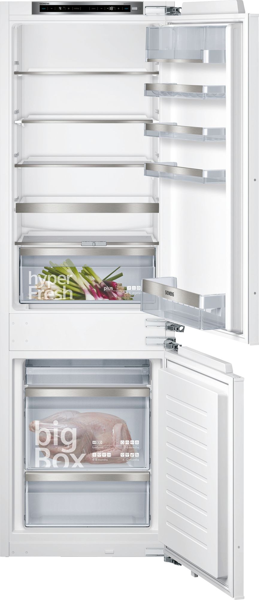 SIEMENS Réfrigérateur congélateur encastrable IQ500 LowFrost 192L  KI86SADE0