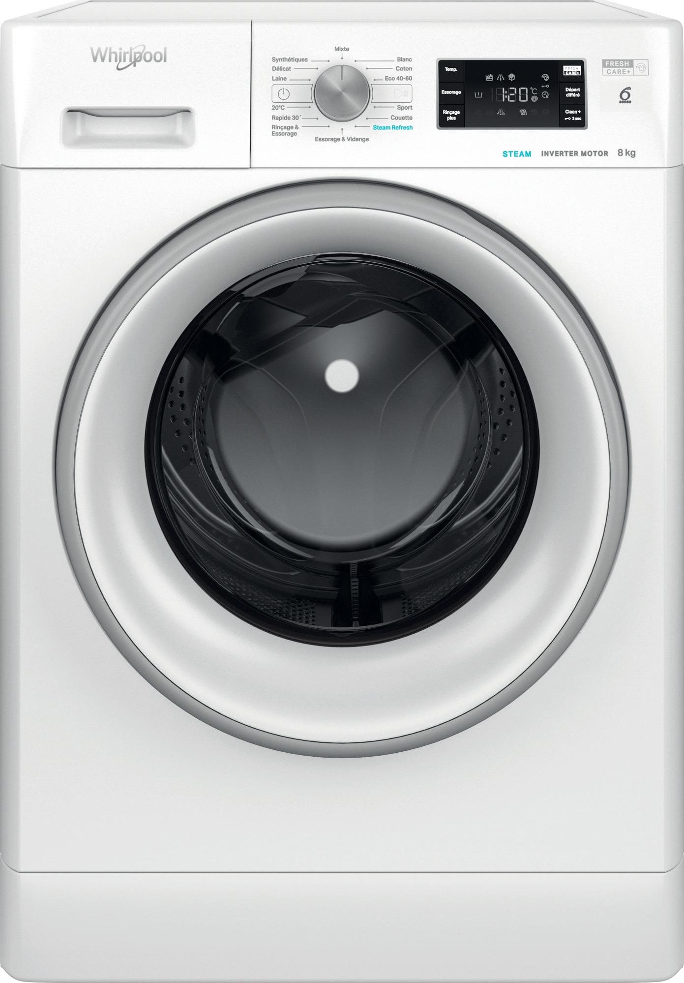 Lave linge Frontal WHIRLPOOL  - FFBC8489SVFR