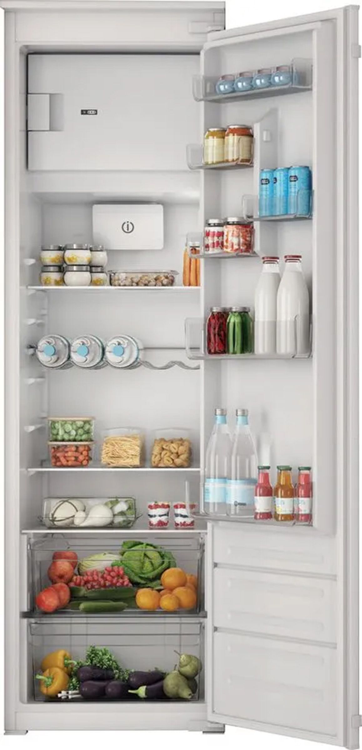 Réfrigérateur encastrable 1 porte INDESIT 285L Froid brassé - INSD184011B1FR