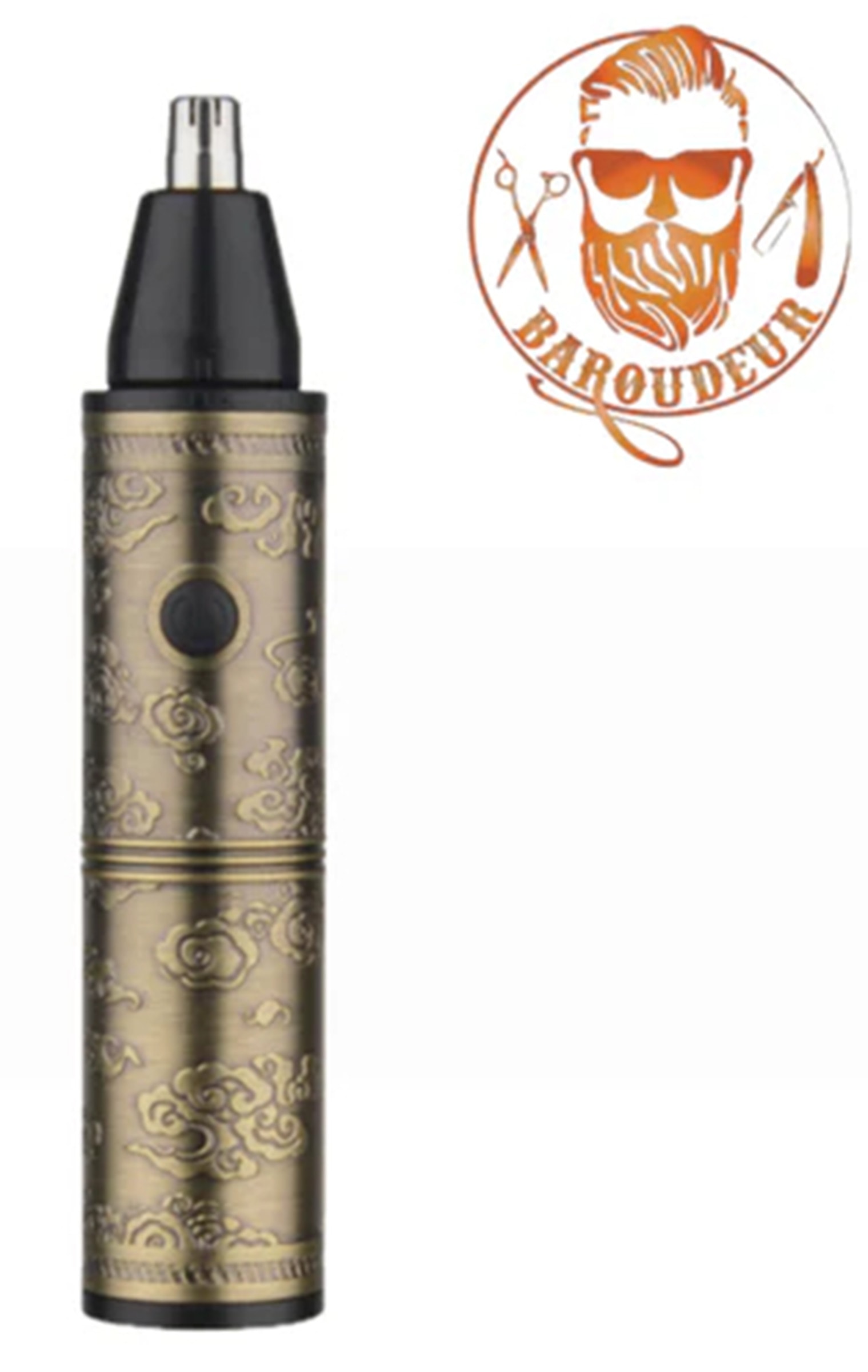 Tondeuse à barbe LITTLE BALANCE 140min nez/oreilles 4 guides - 8937