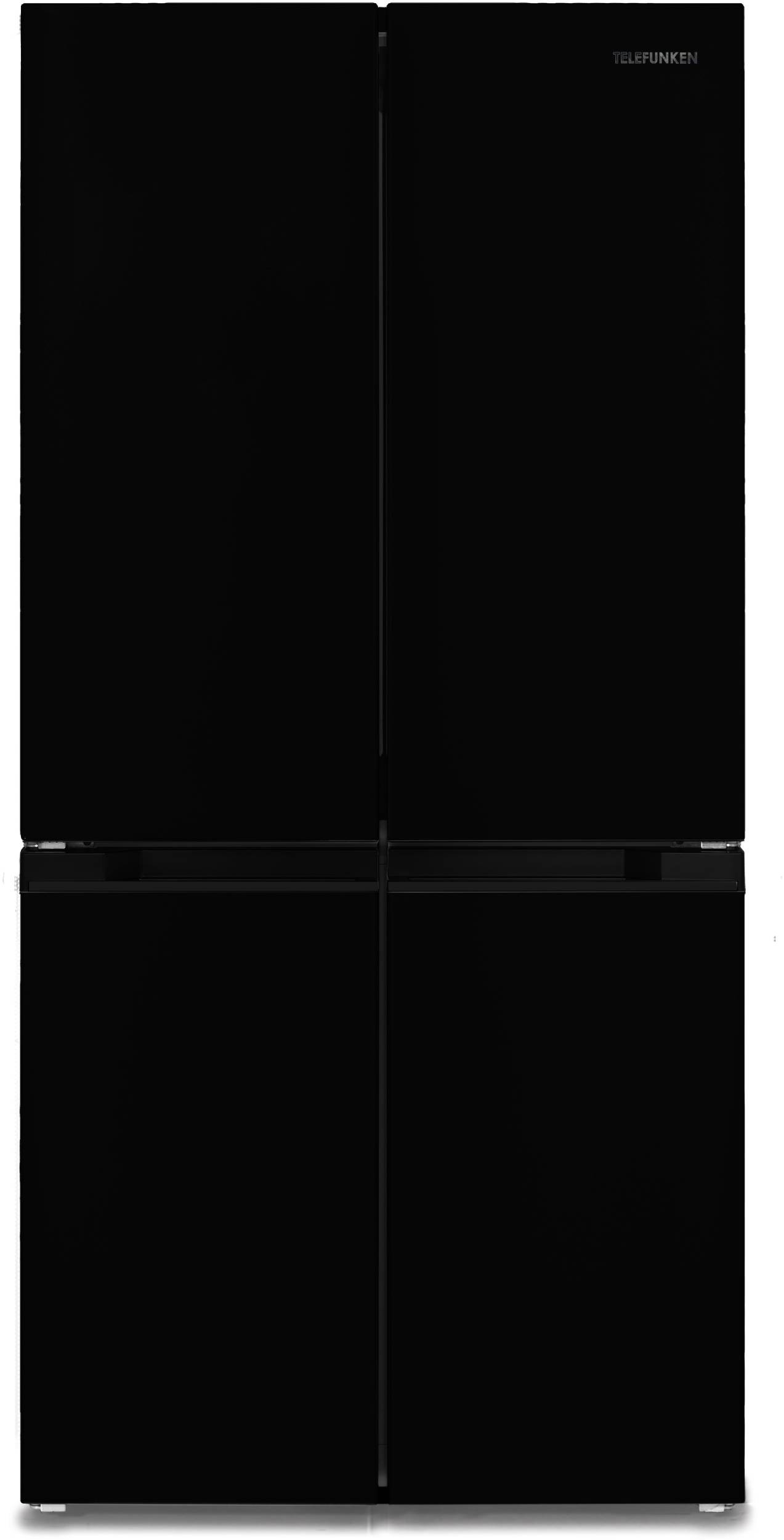 TELEFUNKEN Réfrigérateur 4 portes No Frost 488L Noir  R4P488K2