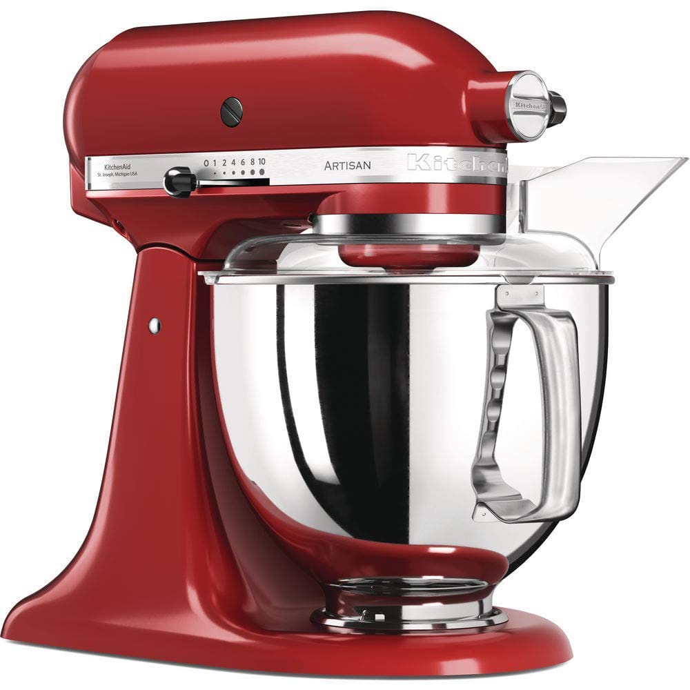Robot culinaire KITCHENAID Artisan, 300W, 4,8L, Rouge - 5KSM175PSEER