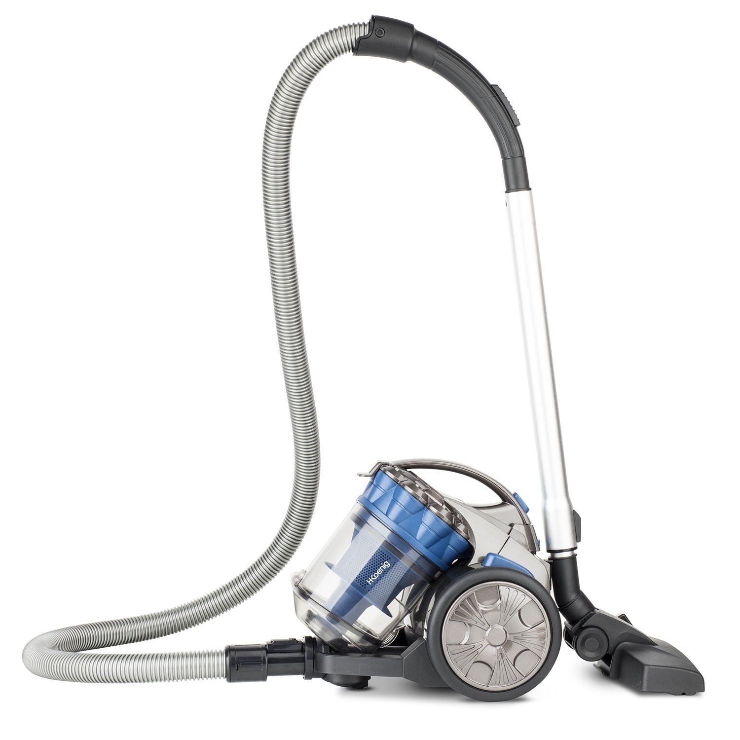 Aspirateur traîneau H.KOENIG sans sac Multicyclonique Compact+ Spécial Animaux Bleu - STC68