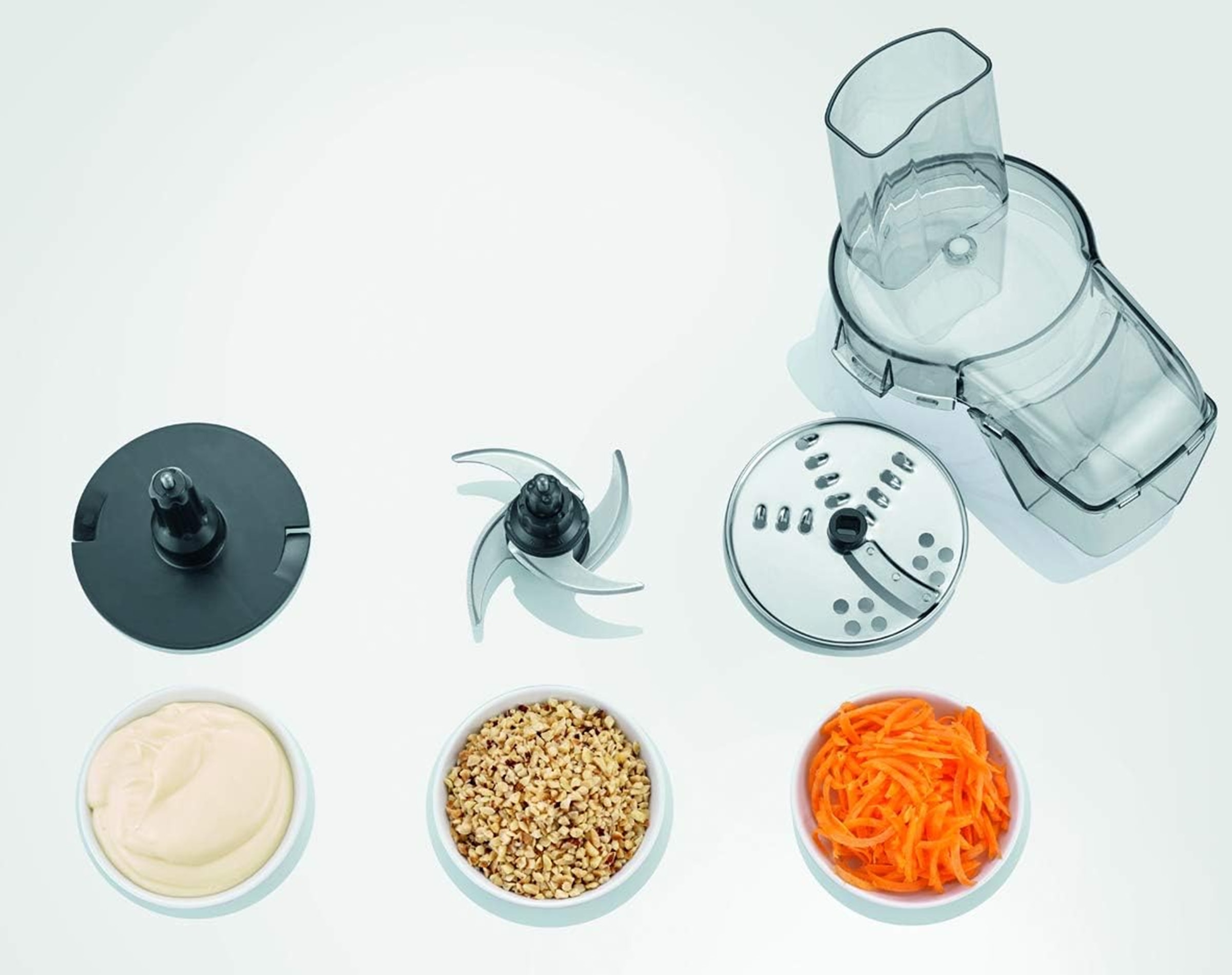 Robot culinaire SEVERIN 0.5L 400W Inox Noir - KM3865
