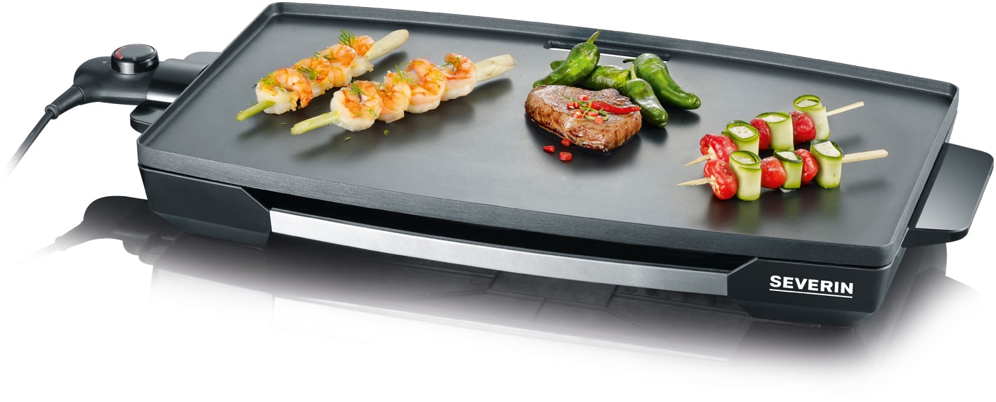 Plancha SEVERIN 59.5x34.5cm Fonte Noir KG2397