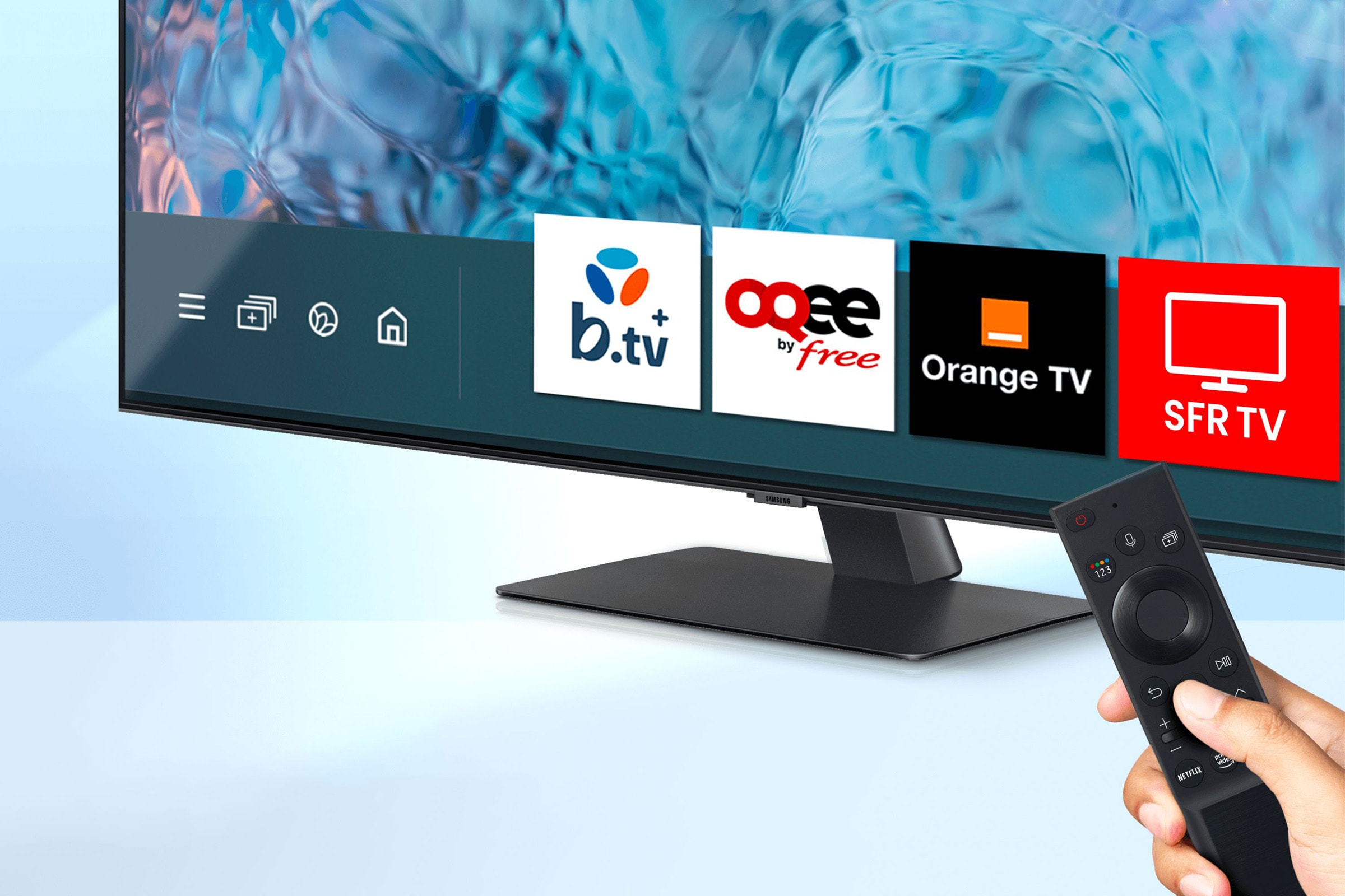 TV QLED 4K 189 cm SAMSUNG 100 Hz Dolby Atmos 75" - TQ75Q80C TV QLED 4K 189 cm SAMSUNG 100 Hz Dolby Atmos 75" - TQ75Q80C