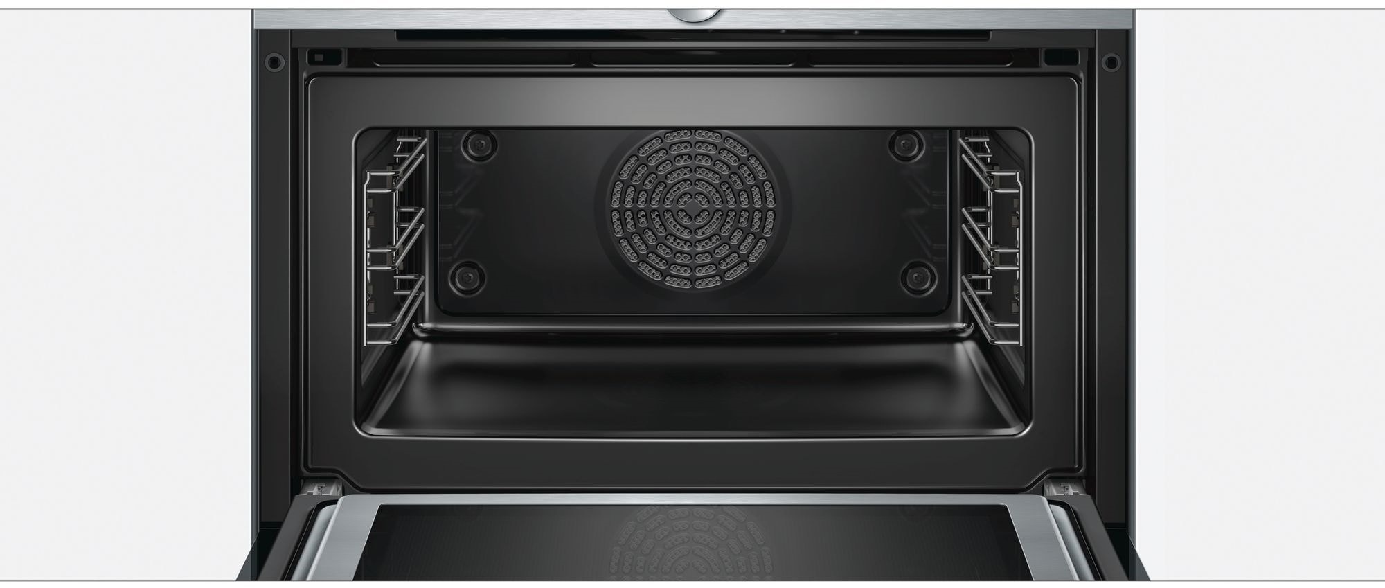 Four combiné micro-ondes BOSCH Série 8 HotAir 4D CookAssist 45L Inox - CMG633BS1 Four combiné micro-ondes BOSCH Série 8 HotAir 4D CookAssist 45L Inox - CMG633BS1