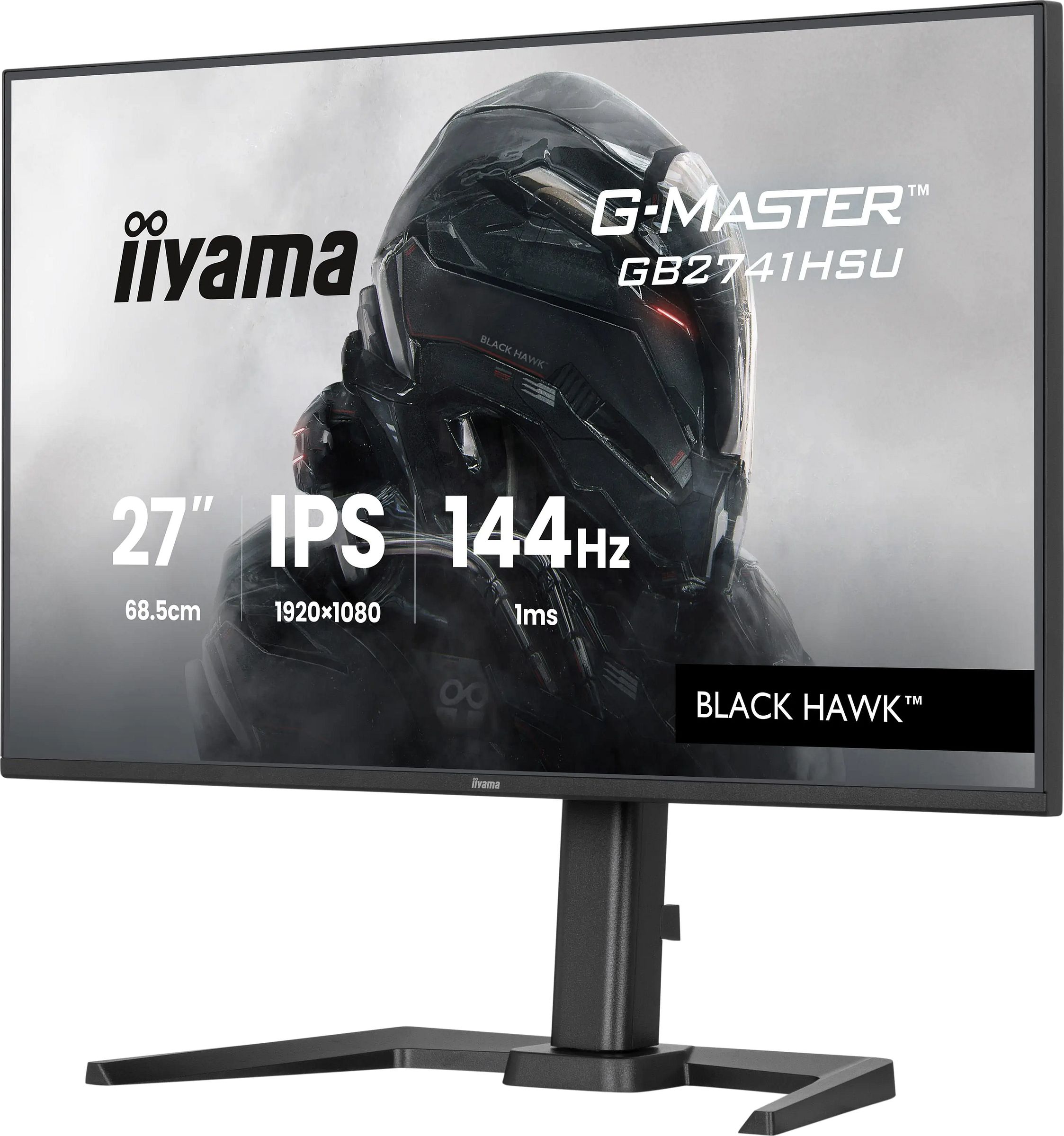 Ecran 27 pouces Full HD IIYAMA IPS HDMI DisplayPort Noir - IIGB2741HSUB1