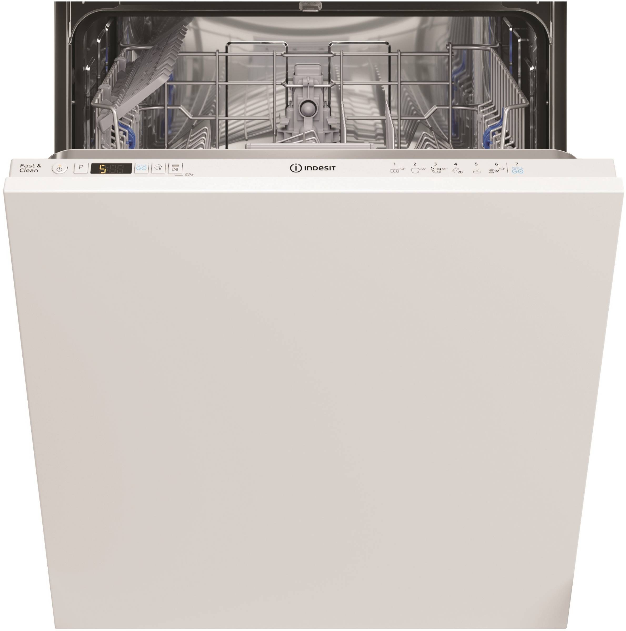 INDESIT Lave vaisselle tout integrable 60 cm Fast & Clean 13 couverts  DIC3B+16AS