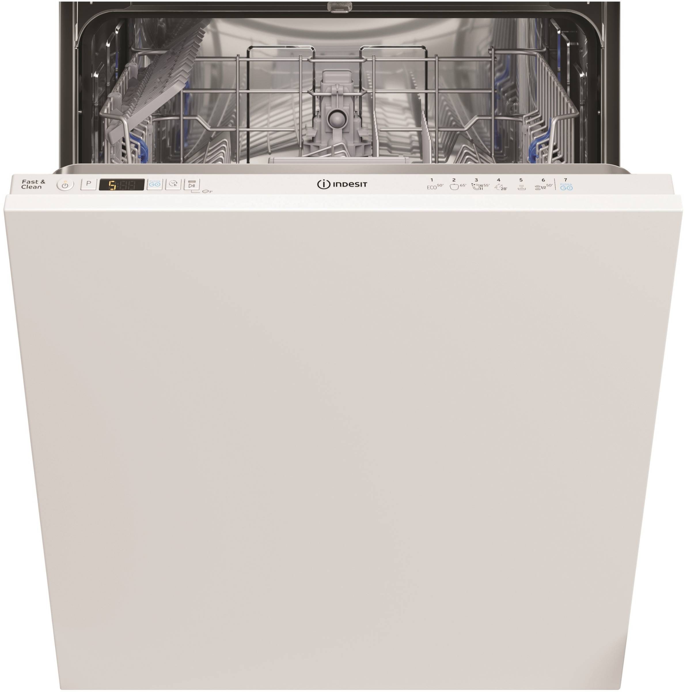 INDESIT Lave vaisselle tout integrable 60 cm Fast & Clean 13 couverts DIC3B+16AS INDESIT Lave vaisselle tout integrable 60 cm Fast & Clean 13 couverts DIC3B+16AS
