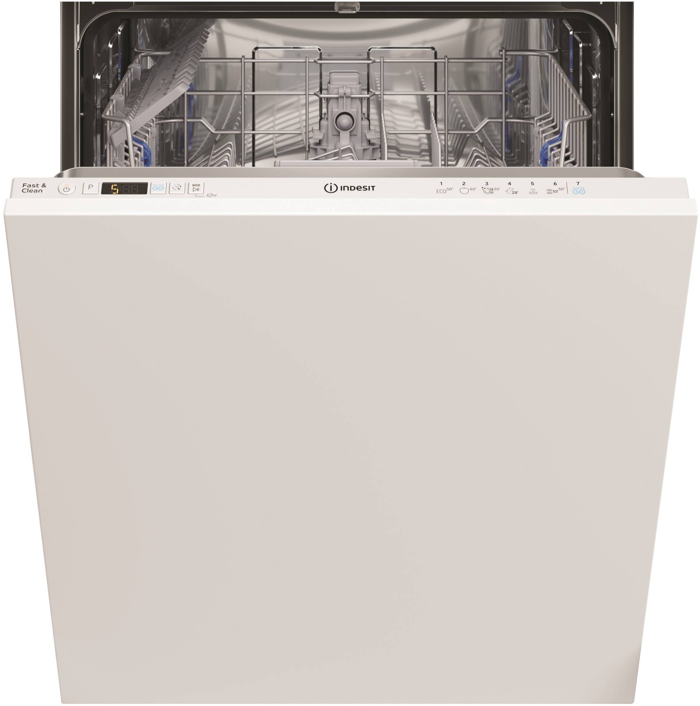 INDESIT Lave vaisselle tout integrable 60 cm Fast & Clean 13 couverts - DIC3B+16AS