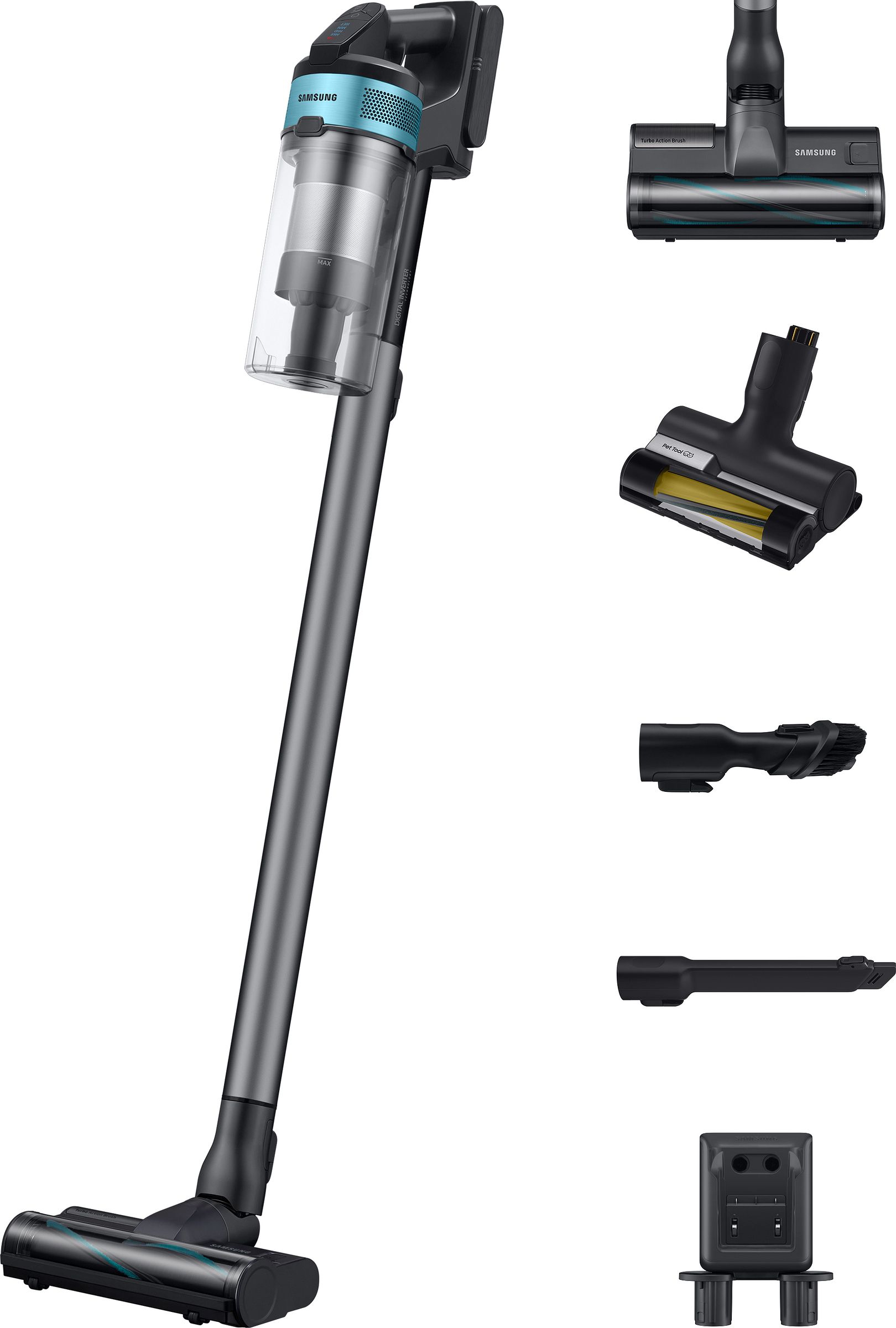 Aspirateur balai SAMSUNG Jet 75 60min Noir - VS20B75BGR1