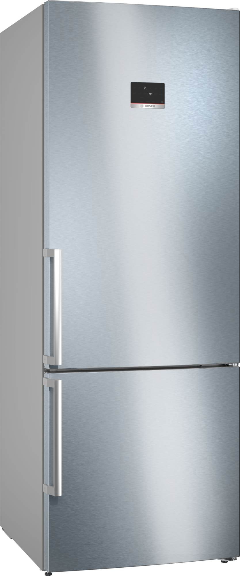 BOSCH Réfrigérateur congélateur bas Série 4 No Frost Vita Fresh 400L Inox  KGN56XIER