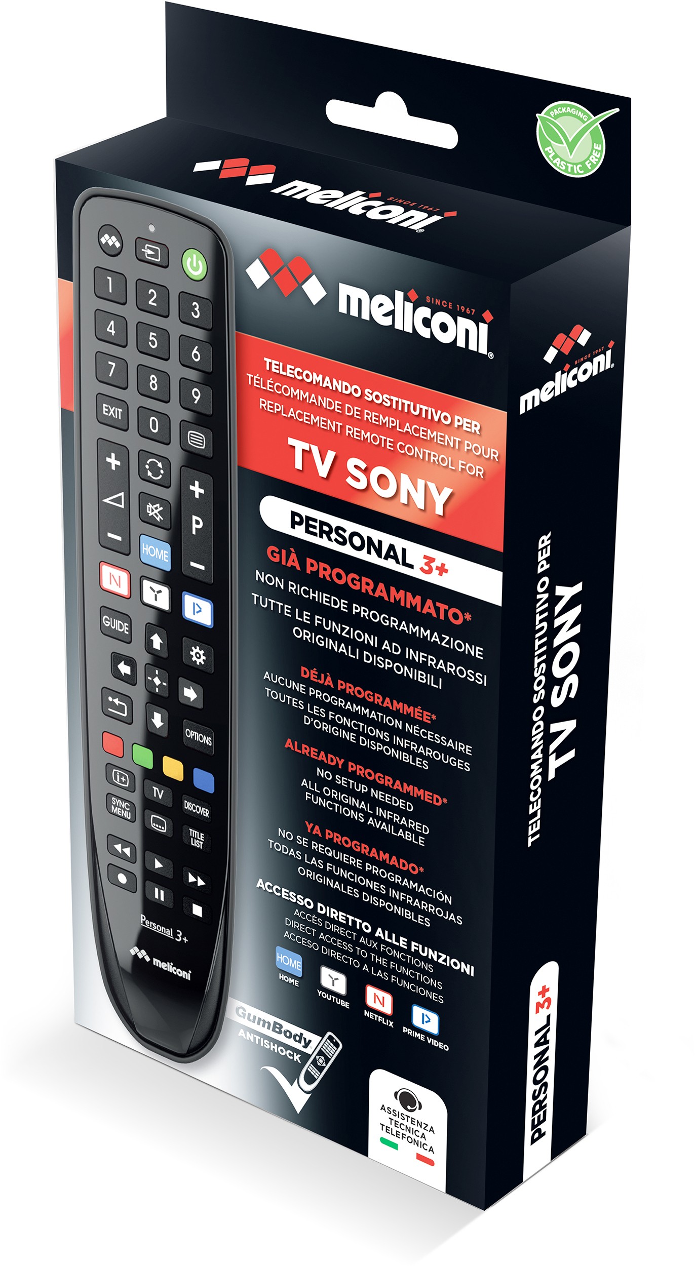 Télécommande universelle MELICONI  - 806074