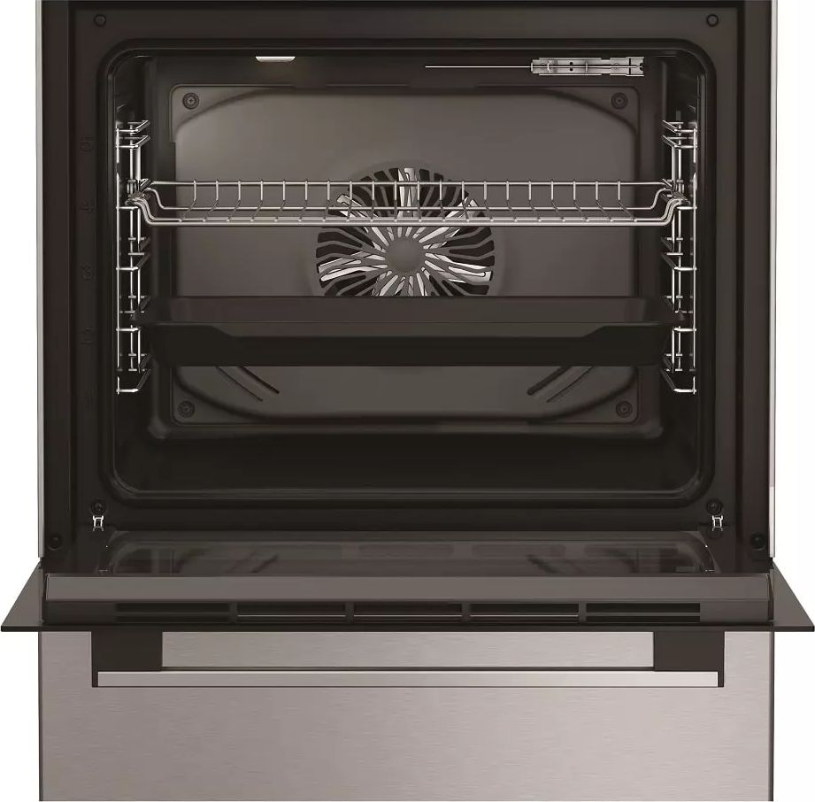Cuisiniere vitroceramique INDESIT Vitro 4 Foyers 60 cm Inox I6V5LCX