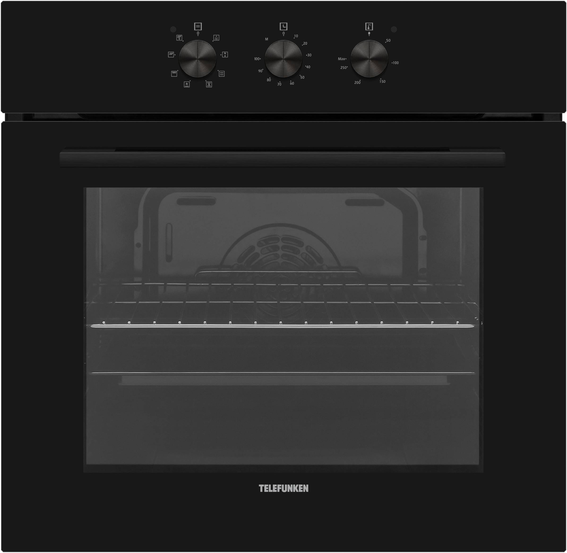 Four encastrable catalyse TELEFUNKEN multifonction 65L Noir - TFKFM65K2