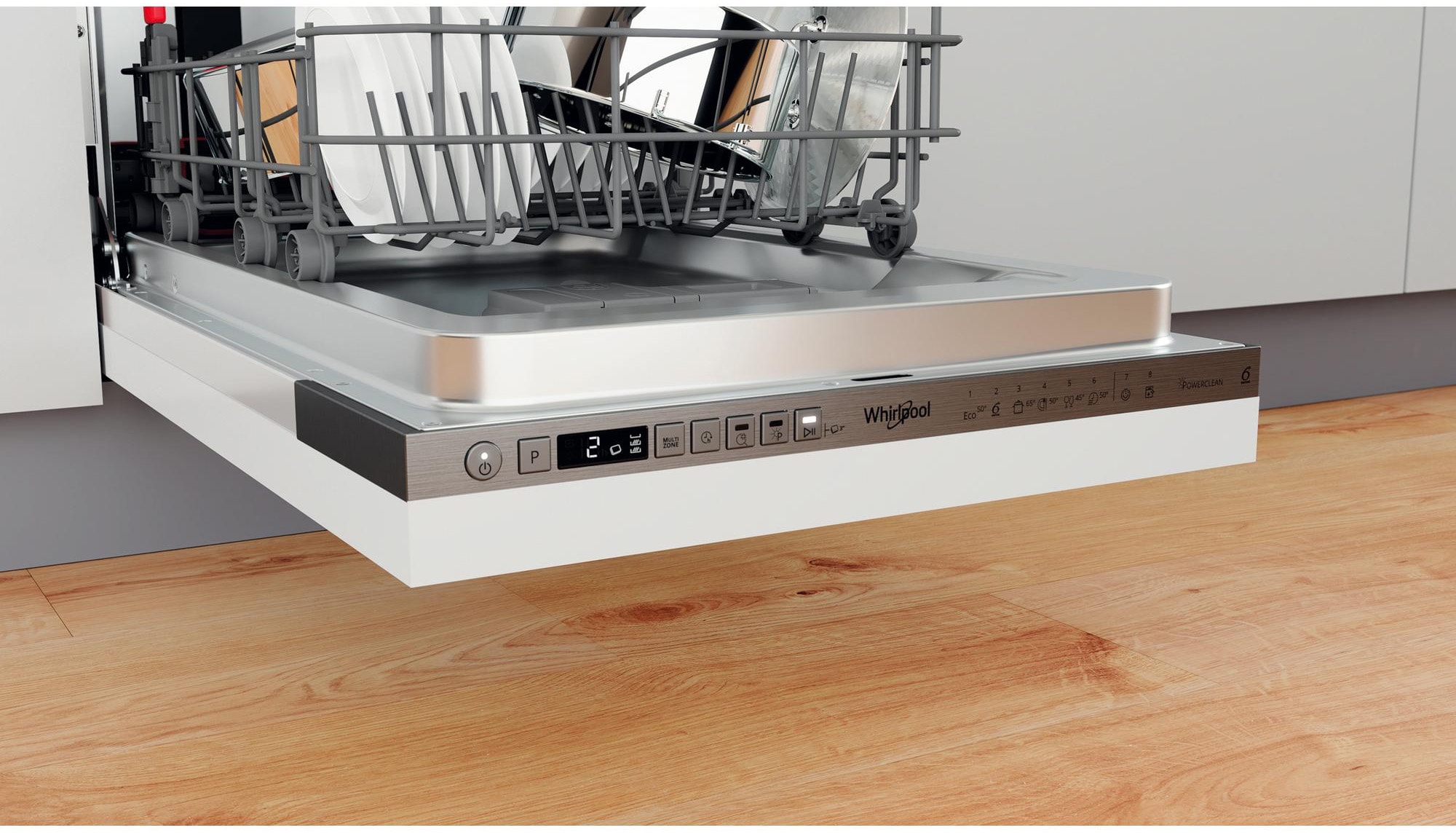 Lave vaisselle tout integrable 45 cm WHIRLPOOL - WSIO3O34PFEX Lave vaisselle tout integrable 45 cm WHIRLPOOL - WSIO3O34PFEX