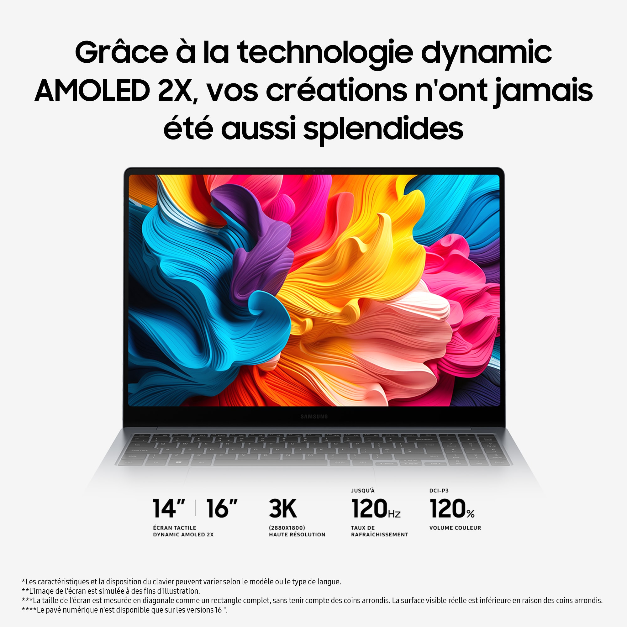 Ordinateur portable tactile SAMSUNG - NP940XGK-KG3FR Ordinateur portable tactile SAMSUNG - NP940XGK-KG3FR