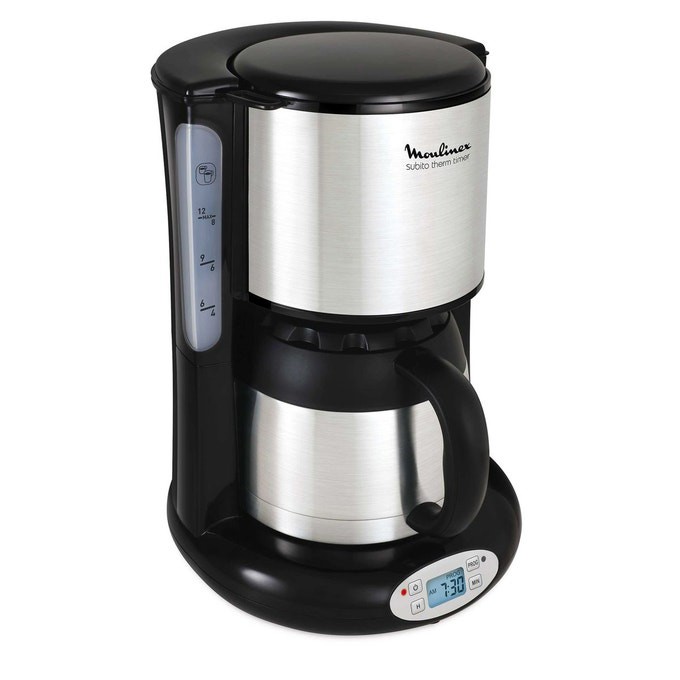 MOULINEX Cafetière Subito Isotherme et programmable - FT362811