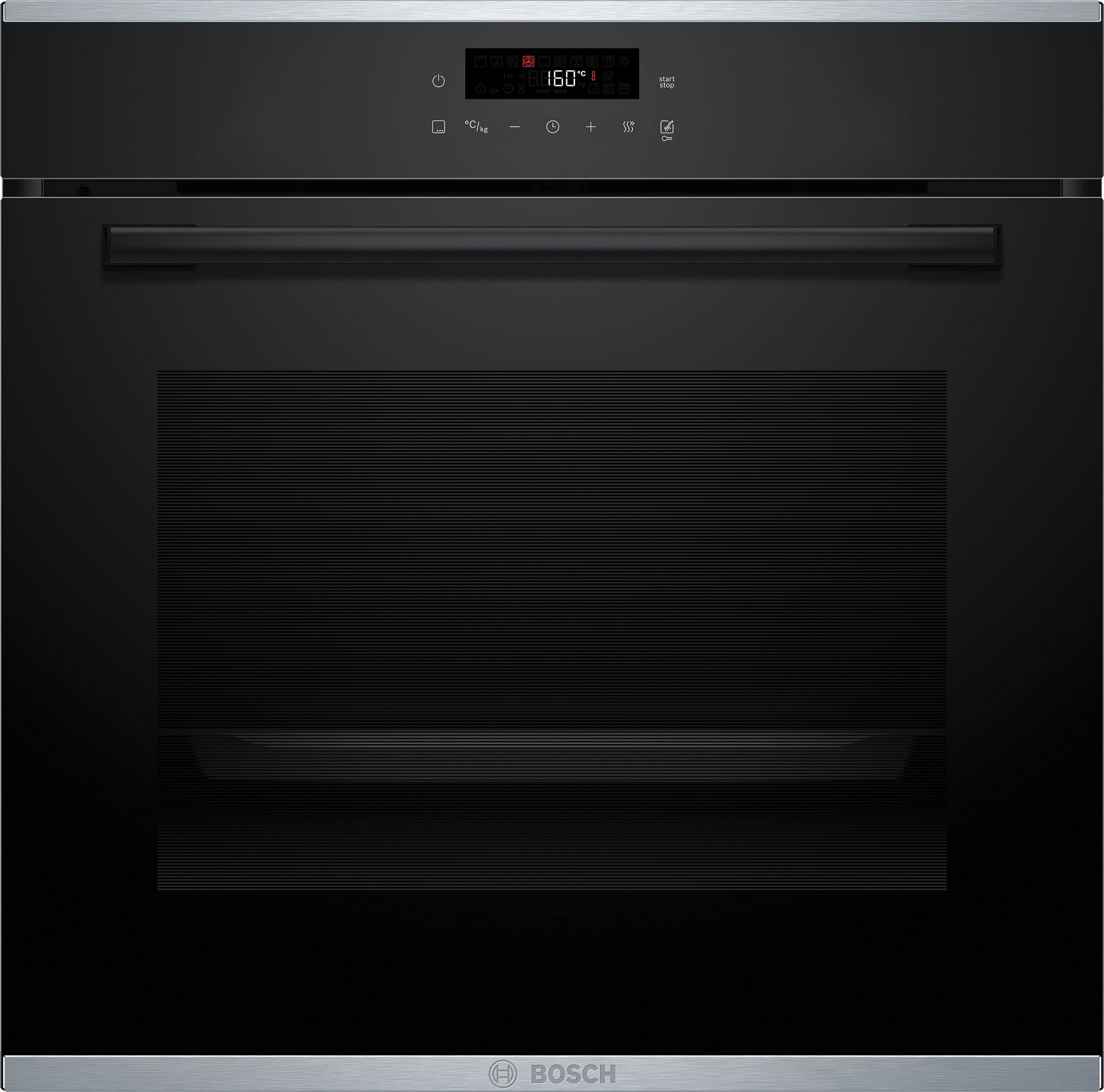 Four encastrable pyrolyse BOSCH Chaleur tournante Air Fry 71 L Noir HBG272EB3F