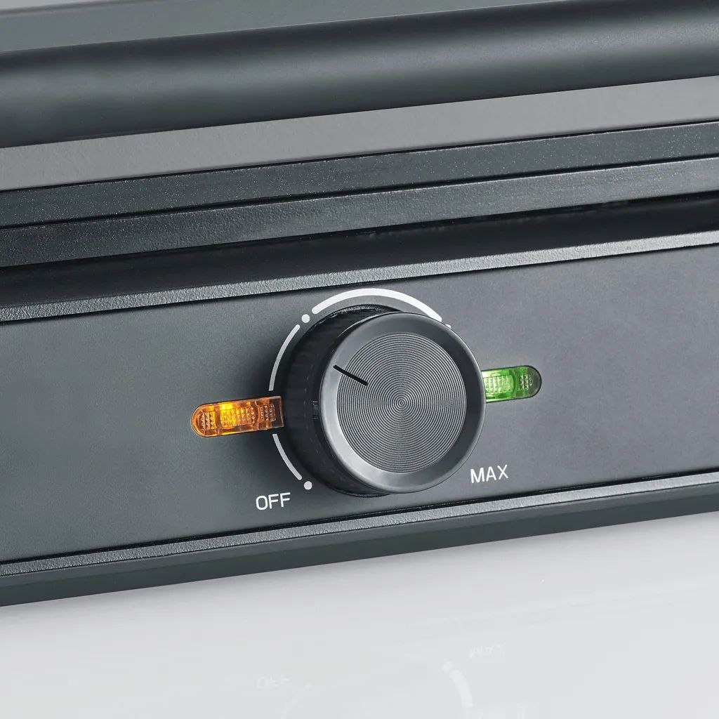 Gaufrier SEVERIN Thermostat réglable 1600W Gris - WA2125