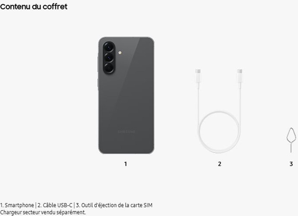 Smartphone SAMSUNG - GALAXY-A56-5G-256-GR Smartphone SAMSUNG - GALAXY-A56-5G-256-GR