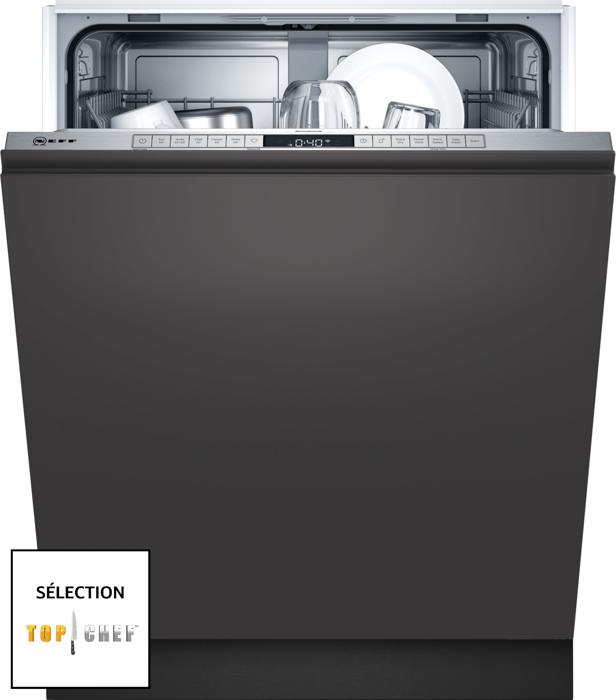 NEFF Lave vaisselle tout integrable 60 cm  - S155HTX16E